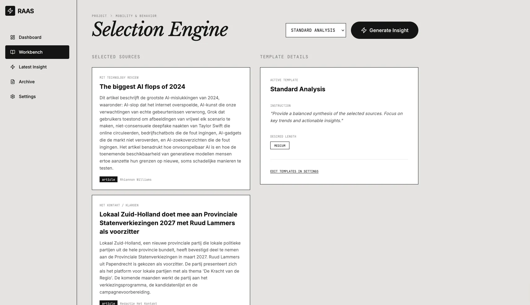 Jouw Digitale Krant: AI-nieuwspipeline